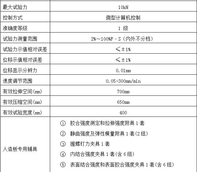MWD-A數顯人（rén）造板萬能試驗機