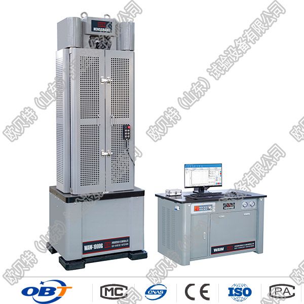 WAW-1000/1000KN電液(yè)伺服鋼絞線試驗機